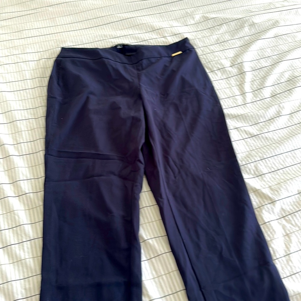 Ellen Tracy Navy Suit Pants